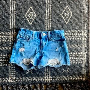Little Girls Old Navy Denim Shorts